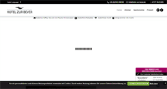 Desktop Screenshot of hotel-zur-bever.de